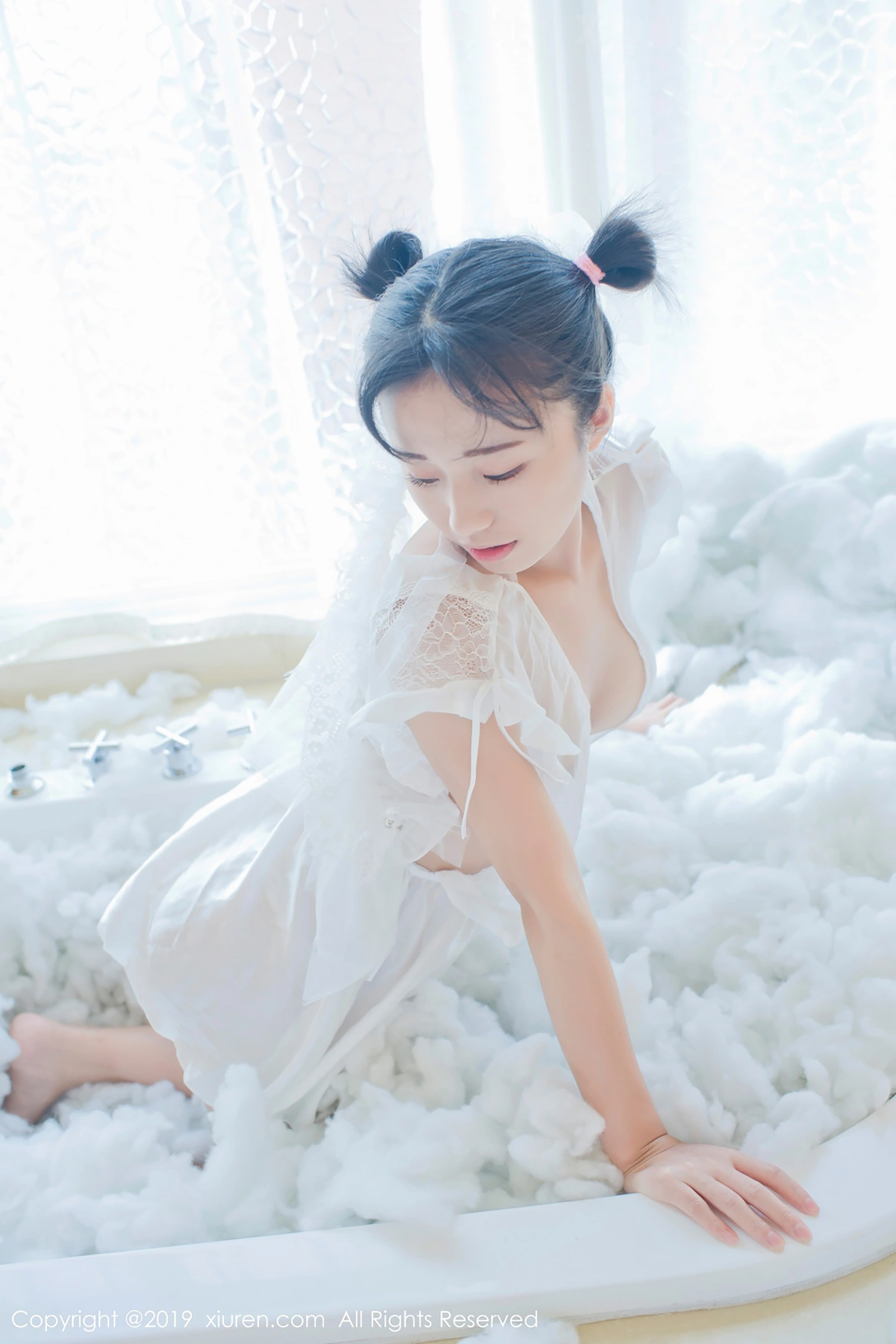 图片[5]-[XiuRen秀人网]VOL.1313 豪乳嫩模仓井优香私房白色蕾丝薄纱露傲人豪乳撩人诱惑写真45P-秀人网官方网站